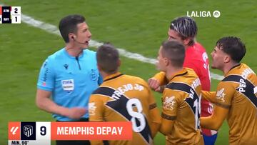 Griezmann, Memphis y un gol que mantiene la llama de LaLiga: ojo porque el Rayo se queja y mucho