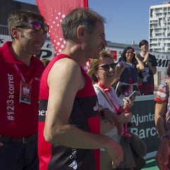 Indurain bendice a Mikel Landa