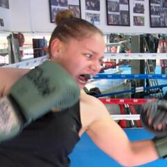 En el ring con Reoyo, la Ronda Rousey de Usera: una pegada brutal