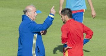 Vicente del Bosque y Nolito.