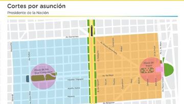 Asunción de Alberto Fernández: cortes de tránsito, transporte y todo lo que tenés que saber