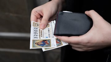 Boletos de la Lotería de Navidad