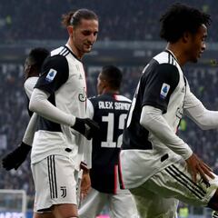 Cuadrado alcanza un récord de goles en Serie A