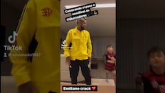 ¡Con baile incluido! Así festejó Vidal el pase a semis de Libertadores