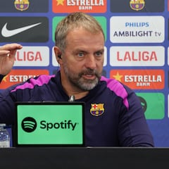 Flick: “Todo lo que hablamos tiene que verse en el campo”