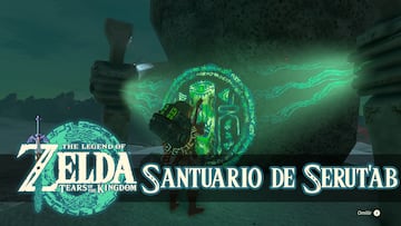 the legend of zelda tears of the kingdom nintendo switch guia santuario serut'ab