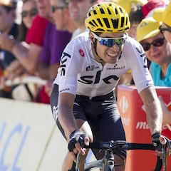 Landa: “Los galones son de Froome, que está por delante”