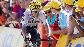 Landa: “Los galones son de Froome, que está por delante”