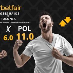 Países Bajos vs. Polonia: horario, dónde ver, pronósticos y clasificación