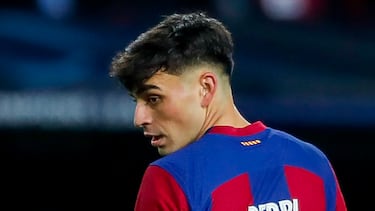 28/11/23 PARTIDO DE FASE DE GRUPOS DE CHAMPIONS LEAGUE
BARCELONA - OPORTO
PEDRI (8) FC BARCELONA