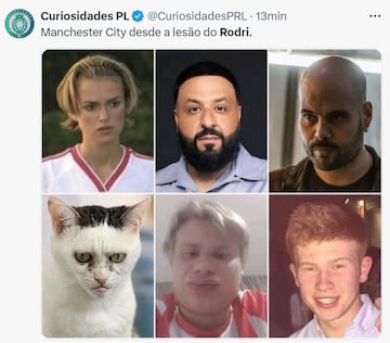 Los memes no dan tregua a Guardiola