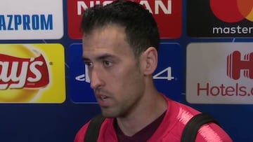 Busquets: "Esto no se va a olvidar en mucho tiempo"