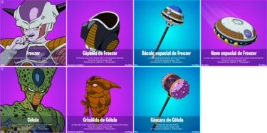 Freezer y Célula de ‘Dragon Ball’ llegan como nuevas skins a Fortnite: precio y contenidos