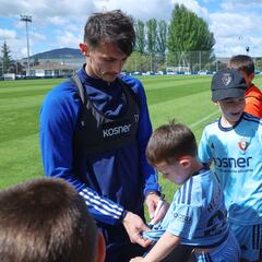 Budimir, con el grupo