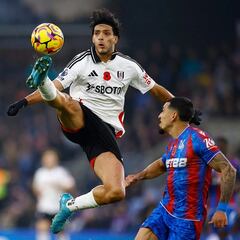 Raúl Jiménez brilla con asistencia en victoria del Fulham ante Crystal Palace
