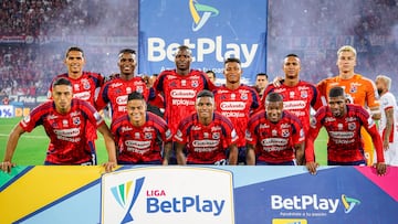 Alineación posible de Independiente de Medellín ante Santa Fe en la vuelta de la final de Liga BetPlay