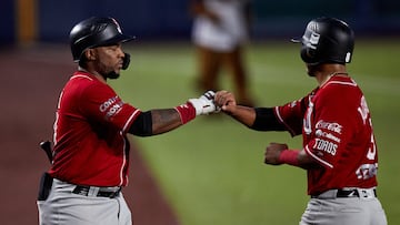 Leandro Castro of Toros during the game 1 Toros de Tijuana vs Sultanes de Monterrey, corresponding to Season 2021 of the Mexican Baseball League, at Monterrey Baseball Stadium, on June 04, 2021.
<br><br>
Leandro Castro de Toros durante el juego 1 Toros de Tijuana vs Sultanes de Monterrey, correspondiente a la Temporada 2021 de la Liga Mexicana de Beisbol, en el Estadio de Beisbol Monterrey, el 04 de Junioo de 2021.