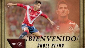 Ángel Reyna regresa por tercera ocasión al Veracruz