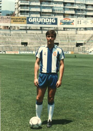 1987/1988 con el Espanyol