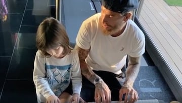 Ramos le da un mensaje a su hijo mayor que ha enternecido a sus millones de seguidores