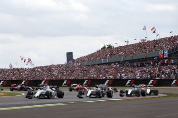 Circuito de Silverstone en Gran Bretaña.