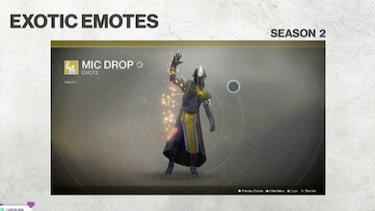 Bungie explica el sistema de temporadas de Destiny 2