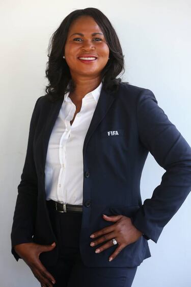 Sonia Bien-Aime, una pionera de la FIFA en un cargo ejecutivo