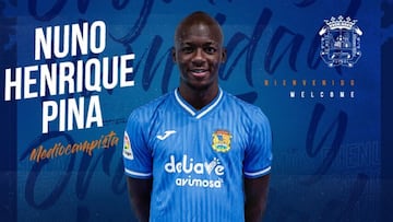 Nuno Pina, nuevo fichaje del Fuenlabrada