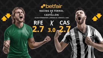 Racing de Ferrol vs. CD Castellón: horario, dónde ver, pronósticos y clasificación