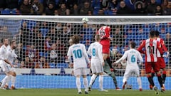 El 5-3 de Juanpe fue el tercer gol que le hizo el Girona en una acci&oacute;n a&eacute;rea al Real Madrid. 