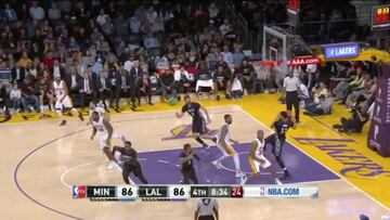 Resumen del Los Angeles Lakers-Minnesota Timberwolves de la NBA