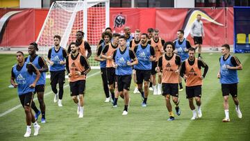 Lukaku no se entrenó pero no preocupa su tobillo