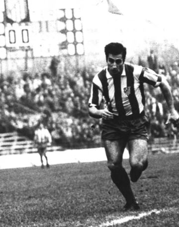 Calleja llegó al Atlético en 1958 y fue cubriendo etapas hasta convertirse en capitán. 