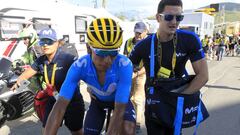 Nairo y los favoritos mantienen su tiempo en la general