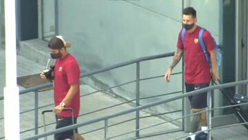 El Barça ya está en Lisboa para reconquistar la Champions