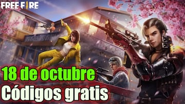 Free Fire | Códigos de hoy viernes 18 de octubre de 2024: recompensas gratis