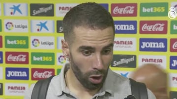 La frase de Carvajal en zona mixta que calentó a los fans del Real Madrid en Twitter