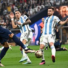 Tagliafico se enteró de que era titular minutos antes de la final