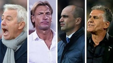 Van Marwijk (Australia), Renard (Marruecos), Roberto Martínez (Bélgica) y Queiroz (Irán) son cuatro de los 12 seleccionadores que dirigirán en Rusia a países donde no nacieron.