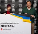 Alavés y Baskonia donan 30.000 euros para ayudar a los refugiados de Ucrania