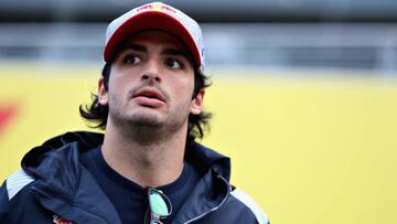 Carlos Sainz en Suzuka.