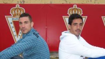 <b>CAÑONEROS. </b>Chando y Pedro quieren estrenar su cuenta de este curso repitiendo goles en Cartagena.