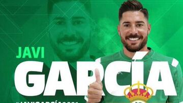 Oficial: Javi Garc¨ªa, hasta 2021