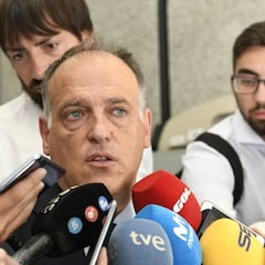 Tebas no se rinde con Miami: "El partido se tiene que jugar..."