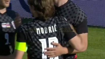 'Bienvenida' de Modric a Ancelotti: asistencia y lujo
