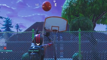 Jugando al Baloncesto en Fortnite Battle Royale