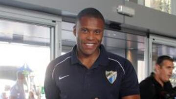 <b>EL REGRESO. </b>Julio Baptista, poco antes de volar a Mallorca.