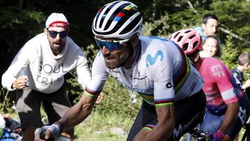 Valverde: "Sabíamos que Roglic aceleraría si veía debilidad"