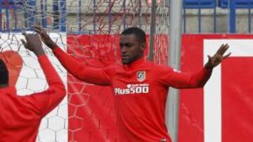 Jackson, durante la sesión en el Calderón.