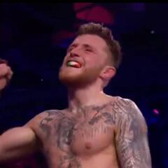 Gallagher fue un torbellino para someter a Graham en Dublín